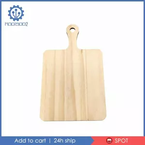 Thớt nhà bếp bằng gỗ thông Mini có tay cầm Phục vụ bảng gỗ cho đồ ăn nhẹ và đồ thủ công tại nhà DIY
