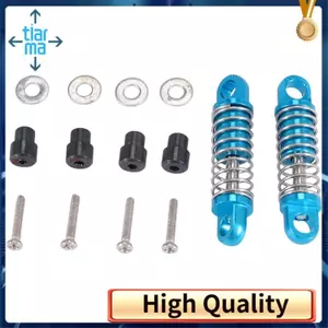 2 Chiếc 1 / 28 RC Nhôm Giảm Chấn Cho Xe RC K969 K989 K999 P929 4WD Khóa Học Ngắn Trôi Xe Nâng Cấp Phần