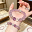 Ice Clear Purple Azeztulite Crystal Bracelet Nữ Ins Tối Giản Sang Trọng Màu Hồng Pha Lê Lắc Tay Phụ Kiện Thời Trang