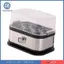 Nồi trứng Máy hấp trứng luộc bằng thép không gỉ có nắp và cốc đo cho nhà bếp gia đình Bữa sáng nhanh