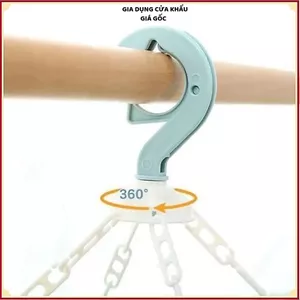 MÓC CHÙM PHƠI ĐỒ 32 KẸP LUCKYHOME - Thiết Kế Gấp Gọn Đa Năng