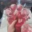 Hồng Lấp Lánh Paw Đồ Chơi Phong Cách Dâu Tây Maltose Mềm Mại Tăng Chậm Chống Căng Thẳng Bóp Đồ Chơi Cho Trẻ Em Giờ Chơi