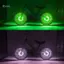 Đèn LED bánh xe đạp đa năng có thể sạc lại Đèn trung tâm đuôi trước chống nước phù hợp với mọi loại xe đạp để đi đêm mới
