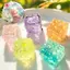MJnmc 3.5cm Mini Long Lanh Phô Mai Đá Viên Mochi Bóp Đồ Chơi Di Động Đàn Áp Fidget Cho Đường Dài Chuyến Đi Thời Gian Giết Mới