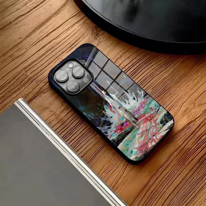 BK-1 Viktor Ốp Lưng Điện Thoại IPhone 16 15 14 Pro 11 13 12 Mini 6 8 7 Plus Kính Thiết Kế Sang Trọng Cove