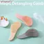 Bàn chải tóc Massage AFTEROF, Lược gỡ rối ma thuật di động, Đệm khí chống tĩnh điện Salon Dụng cụ tạo kiểu tóc tay cầm ma thuật Lược chải tóc