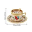 Hộp đựng đồ trang sức nhỏ hàng đầu có nắp đậy Hộp đựng đồ trang sức phong cách cốc có hoàn thiện tráng men và đế đựng đồ cho tủ quần áo để bàn S