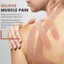 1 Cuộn Băng Kinesiology Cắt sẵn | Băng thể thao đàn hồi chống thấm nước, Băng dính thể thao để giảm đau cơ & hỗ trợ khớp