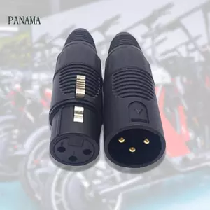 NAMA 3Pin XLR Kết Nối Cắm Lõi Đồng Jack Nam Nữ Mic Micro Jack