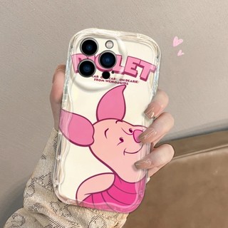 Dành Cho infinix Hot 50i 40 30i 30 Chơi Smart 8 9 Note 12 30 Pro G96 Winnie The Pooh Tiger Pig Vỏ Sóng 3D Dễ Thương Ốp điện thoại Mềm