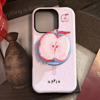 Ốp lưng iPhone 11 12 13 14 15 16 Pro Max Apple iPhone Case Màu vàng hồng Apple Banana Chic TPU