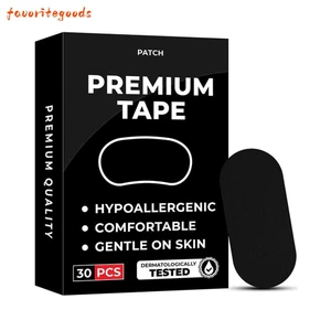 FAVORITEGOODS 30 Cái / hộp Dải Thoáng Khí, Băng Miệng Không Gây Dị Ứng Có Thể Tái Tạo Da Để Ngủ, Băng Thay Thế Loại Bỏ Đau Nhiều Màu Di Động Dừng Thở Miệng