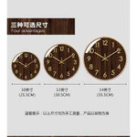 Phòng Khách Đồng Hồ Treo Tường Hộ Gia Đình Tắt Tiếng Đồng Hồ Treo Tường Hiện Đại Đồng Hồ Thạch Anh Đồng Hồ Thời Trang Ánh Sáng Đồng Hồ Treo Tường Sang Trọng — ảnh 7