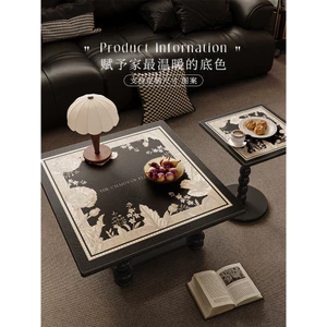 Bàn Vuông Thảm Chống Dầu Chống Thấm Nước Rửa Cao Cấp Cảm Giác Vuông Khăn Trải Bàn Da PU Bàn Cà Phê Thảm Bảo Vệ Bàn Thảm