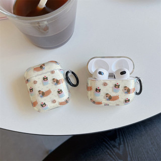 Dachshund cho AirPods 1 / 2 3 Pro Pro2 Pro3 Airpod4 Bộ tai nghe Vỏ bảo vệ Bluetooth không dây AirPods pro2 Pro3 3 4 Vỏ bảo vệ tai nghe