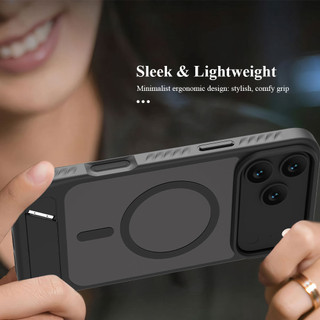 Ốp điện thoại đứng từ tính Lereach cho iPhone 17 Pro Max / iPhone Air / 17 Pro / 17 Bảo vệ thả, Chân đế có thể điều chỉnh