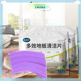 ZMONH 30 Cái / túi Máy Làm Sạch Sàn Hòa Tan Trong Nước Lau Sàn Lau Sàn Gỗ Sàn Nhà Vệ Sinh Hộ Gia Đình Dụng Cụ Vệ Sinh