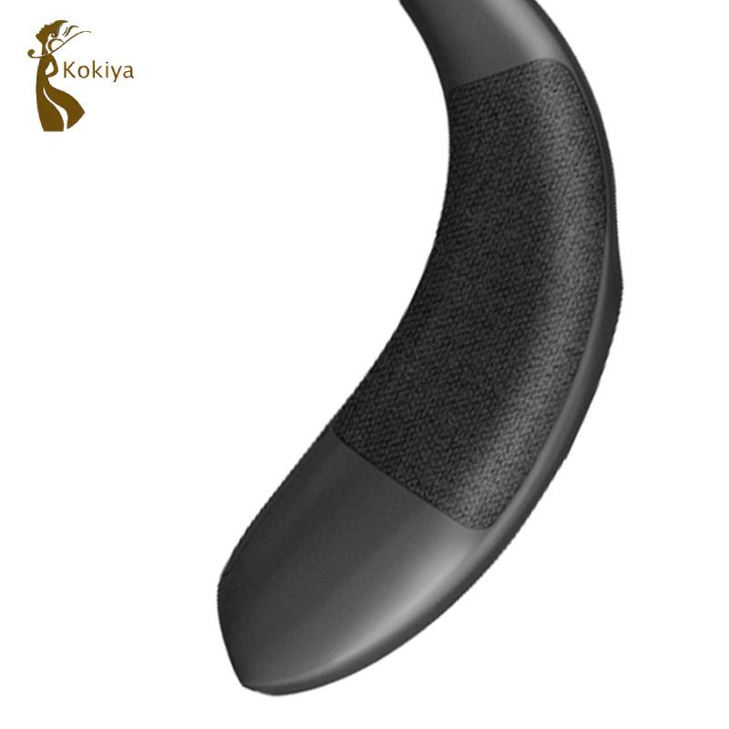 Kokiya Loa không dây di động nhẹ có thể đeo được Loa siêu trầm Bluetooth 5.0 Băng đeo cổ
