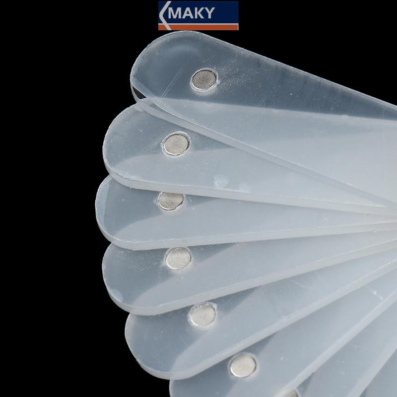 Onetimingcool 10 Cái Móng Tay Nghệ Thuật Đầu Dính Móng Tay Màn Hình Acrylic Dải Thực Hành Bảng Làm Móng Tay VN