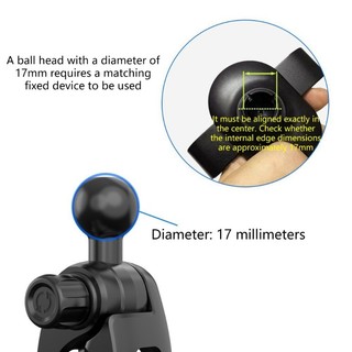Đế gắn kết EZ Bộ chuyển đổi khớp 17mm Giá đỡ điện thoại trên ô tô Giá đỡ chung