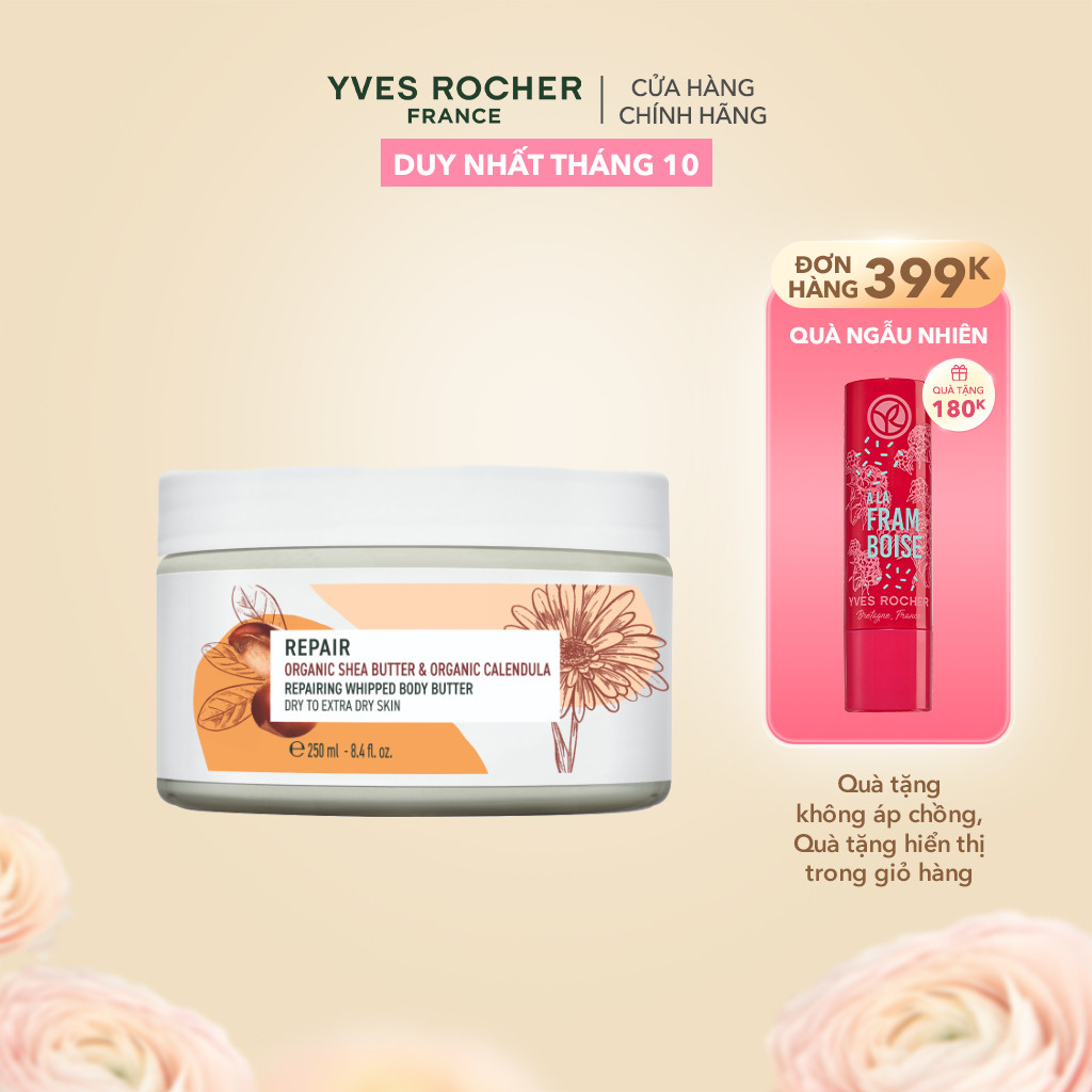 Sáp dưỡng thể cho da khô dưỡng ẩm và săn chắc da Yves Rocher Repair ...