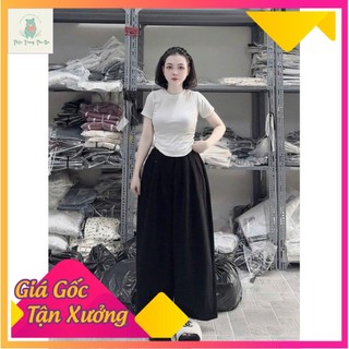 SÉT BỘ QUẦN DA CÁ CHỮ KÍ + MIX ÁO THUN TĂM CRT TRƠN-