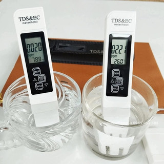 Bút đo nước chuyên nghiệp, chế độ kép TDS/EC! Màn hình LCD rõ, tự động bù nhiệt.