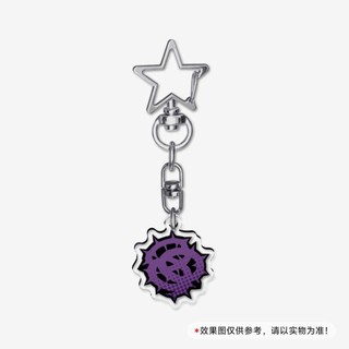 Limbus Company KeyChain Women Guilty Person Logo Key Chain for Men YiSang Key Ring Acrylic Keyring Ryoshu Pendant Cos Gi