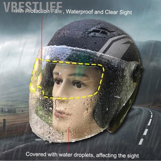 VBESTLIFE Mũ Bảo Hiểm Xe Máy Ống Kính Chống Thấm Nước Phim Đa Năng Bảo Vệ Mưa Và Sương Mù Miếng Dán Trong Suốt Chống Tấm Che Chắn