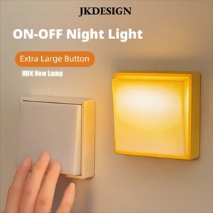 Switch đèn ngủ LED ấm áp sạc USB, trang trí phòng ngủ hiện đại