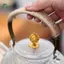 Springevenstar 2 Chiếc Ấm Trà Kim Loại Chống Trơn Trượt Tay Cầm Thay Thế Thoải Mái Cầm Cho Trà An Toàn Đổ Springevenstar