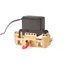 CATMALLER88 RC Tời Cuộn Dây, 25T Spline Gear Bạc Dây Thép Đỏ Móc Kéo, Dây Thép Kim Loại Bền Dây RC Xe Bánh Xích Mô Phỏng Leo Núi