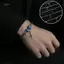 PNPIA- Thời Trang Tinh Tế Zircon Ngôi Sao Quyến Rũ Dành Cho Nữ Phong Cách Punk Ngôi Sao Màu Bạc Dây Xích Vòng Tay Có Thể Điều Chỉnh Phụ Kiện Trang Sức