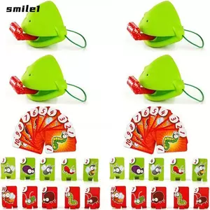 Ếch SMILE có lưỡi thổi, Hai / Bốn người Trò chơi lưỡi xỏ ngón ếch ngộ nghĩnh, Trò chơi máy tính để bàn sáng tạo Tương tác giữa cha mẹ và con cái Trò chơi lưỡi thằn lằn Trò chơi đám cưới