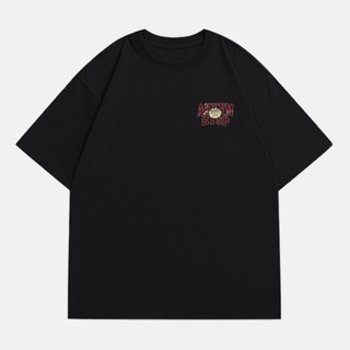 COD (Giao hàng trong 24 giờ) Áo Thun Nam Streetwear In Chữ English Form Rộng #5384