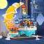 Tương thích với Lego Guanghan Palace Building Blocks Girls Series Câu đố lâu đài lắp ráp bé trai có độ khó cao
