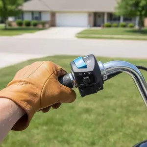 Springevenstar 22mm Xe Máy Tay Cầm Thanh Trái Phải Công Tắc Sừng Bật Tín Hiệu Đèn Pha Khởi Động Điện Tay Cầm Điều Khiển Công Tắc Springevenstar
