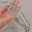 AqToCna Ngọc Trai Bướm sel Dành Cho Nữ Pha Lê Kim Cương Giả Handmade Cưới Mũ Đội Đầu Người Phụ NữHair Phụ Kiện Tiara AqToCna