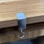 HL 1 / 2 / 4 cái 360° Móc bàn bằng thép xoay được - Lắp đặt không phá hủy, có thể tháo rời cho bàn làm việc văn phòng, ký túc xá trường học LMWU