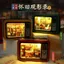 DIY Handmade Cabin Micro World DIY Model Quà tặng cảm giác đẹp trai Quà tặng sinh nhật cho bạn gái 0616