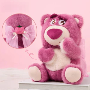 Spike Price Nơ Dễ Thương Winnie the Pooh Búp Bê Sang Trọng Vui Vẻ Dễ Thương Dâu Gấu Búp Bê Trẻ Em Gối Quà Tặng * & * &