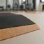 Jfory Tập Thể Dục Wedge Cork Khối Tập Luyện Đa Năng Hỗ Trợ Incline Huấn Luyện Cho Phòng Tập Gym Tại Nhà Bài Tập Sàn