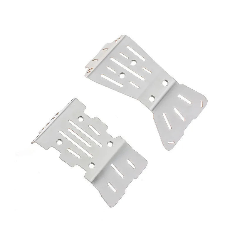 1 Bộ Tấm Trượt Inox Khung Xe Giáp Bảo Vệ Cho ARRMA 1 / 10 GORGON Monster Truck 2WD Kim Loại Nâng Cấp Một Phần