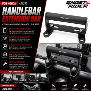 CHO XE HONDA ADV350 Xe Máy Định Vị GPS Giá Đỡ Điện Thoại Thanh Nối Dài Bảng Điều Khiển Gắn Accessorie