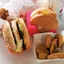 Burger Bud Silicone Burger Có Thể Thu Vào Không Tiếp Xúc Chống Rơi Burger Hộp Cố Định 6.17 ILR7