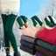Quần legging lông cừu TOPTOOLCX Nhiệt toàn ấm áp Quần lót nữ dày