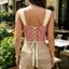MAPLEPOET-Áo bình Corset dành cho nữ Kẻ sọc xương cá Eo Huấn luyện viên Bodyshaper