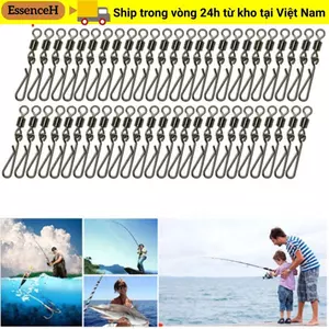 ESSENCEH 50 chiếc Cán xoay cường độ cao Vòng chắc chắn Thùng chịu lực bằng thép không gỉ