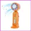 Quạt cầm tay mini Màn hình LED có thể sạc lại Quạt cầm tay chạy bằng pin mini có thể gập lại dành cho du lịch Mùa hè Cắm trại lyuvn