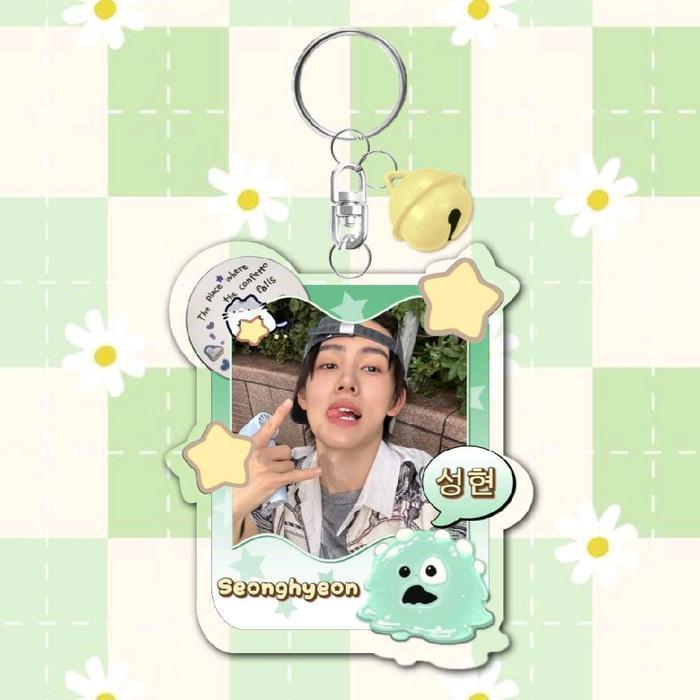Cortis Keychain - Star PoyPoy FREE PHOTOCARD+STICKER (Baca Deskripsi) / Gantungan Kunci Cortis - Seonghyeon